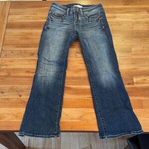 Buckle Women's Dark Blue Boot Cut Jeans